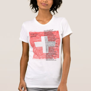 Switzerland - Cantique suisse T-Shirt