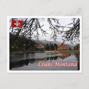 Switzerland - Crans Montana - Postcard