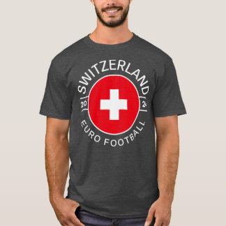 Switzerland Euro 2024 Design T-Shirt