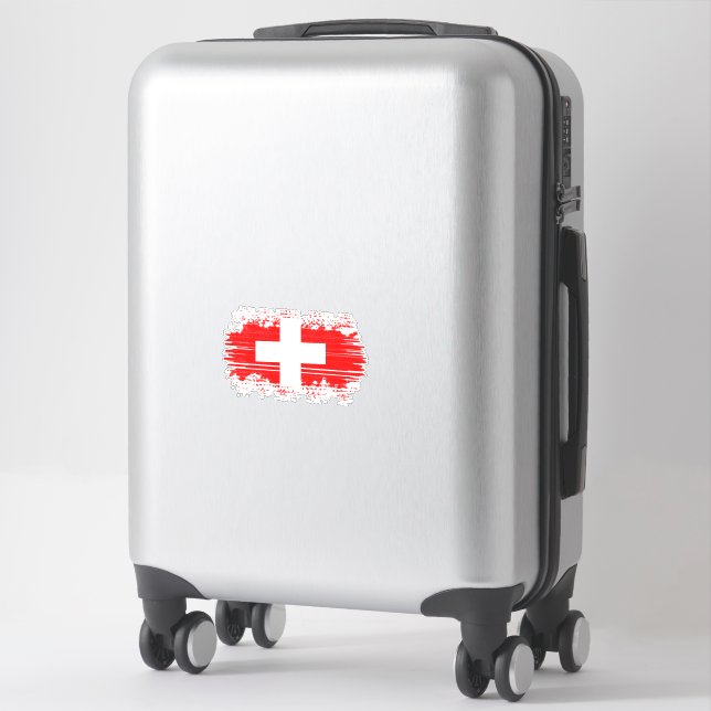 Switzerland flag  (Suitcase)