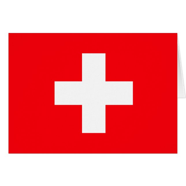 Switzerland Flag (Front Horizontal)