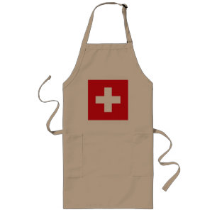 Switzerland Flag Apron