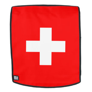 Switzerland Flag Backpack