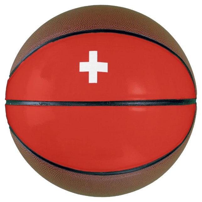 Switzerland flag basketball (Front)