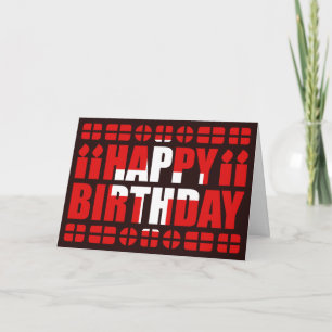 Switzerland Flag Birthday Card