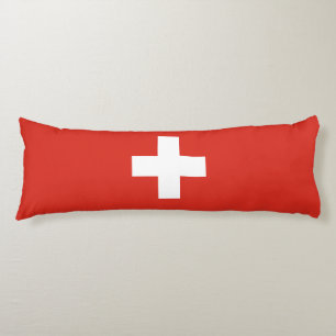 Switzerland Flag Body Cushion