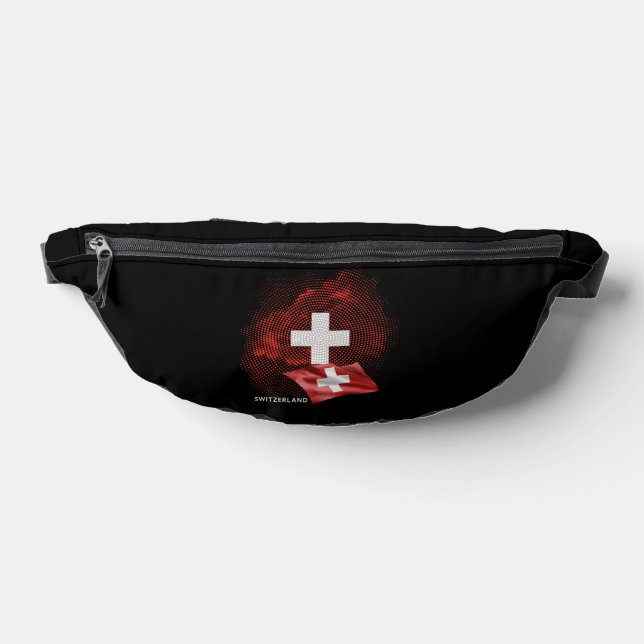 Switzerland flag bum bags (Lay Down)
