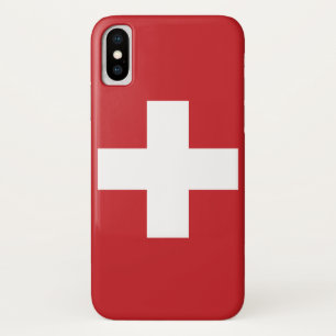 Switzerland Flag iPhone X Case