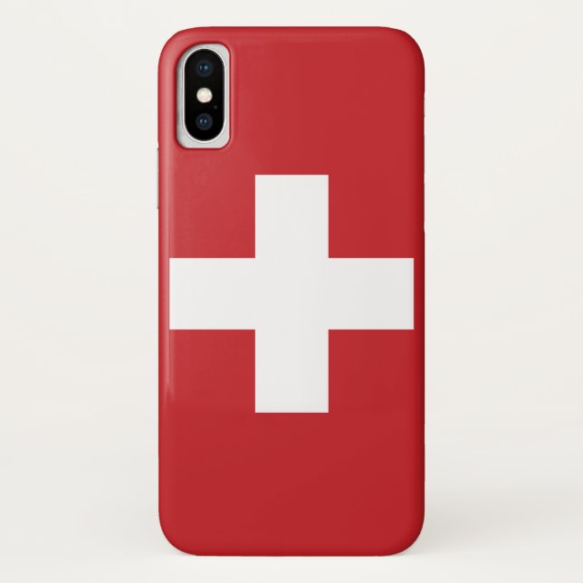 Switzerland Flag Case-Mate iPhone Case (Back)