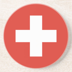 Switzerland Flag Coaster