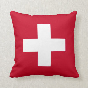 Switzerland Flag Cushion