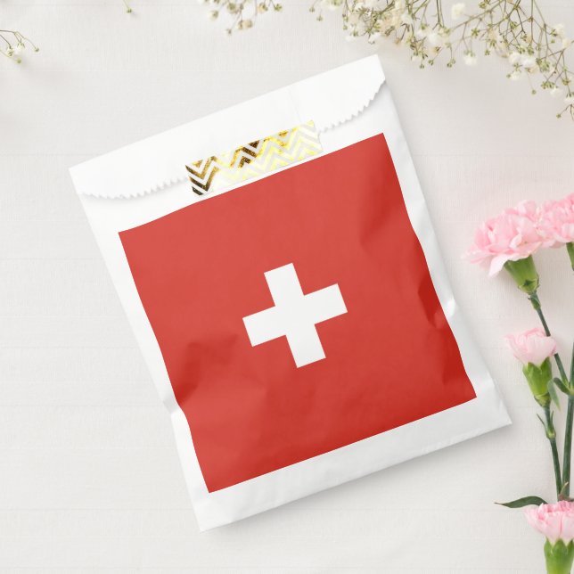 Switzerland flag favour bag (Sealed)