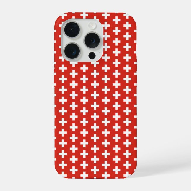 Switzerland flag iPhone case (Back)