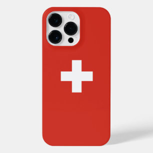 Switzerland flag iPhone 14 pro max case