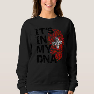 Switzerland Flag It's In My Dna Swiss Roots Sweatshirt