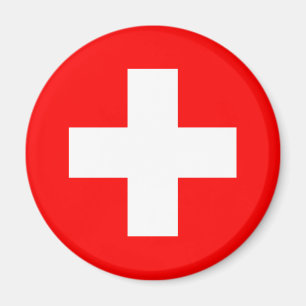 switzerland flag magnet