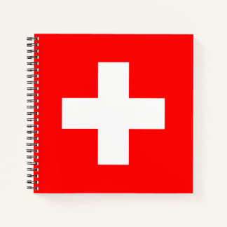 Switzerland Flag Notebook