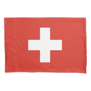 Switzerland Flag Pillowcase