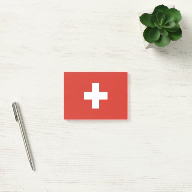 Switzerland flag post-it notes (Office)