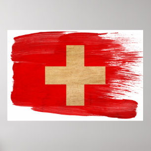 Switzerland Flag Posters
