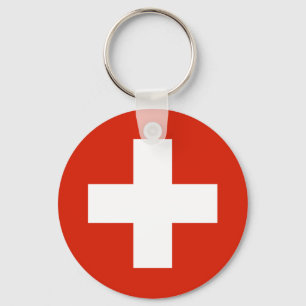 Switzerland Flag Products Key Ring