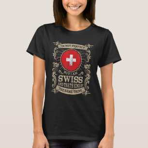 Switzerland Flag Proud Swiss Men & Women T-Shirt