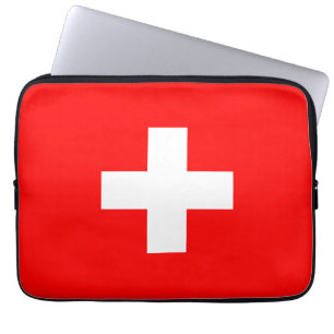 Switzerland Flag Schweiz Swiss Laptop Sleeve