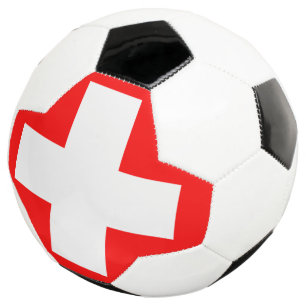switzerland flag soccer ball