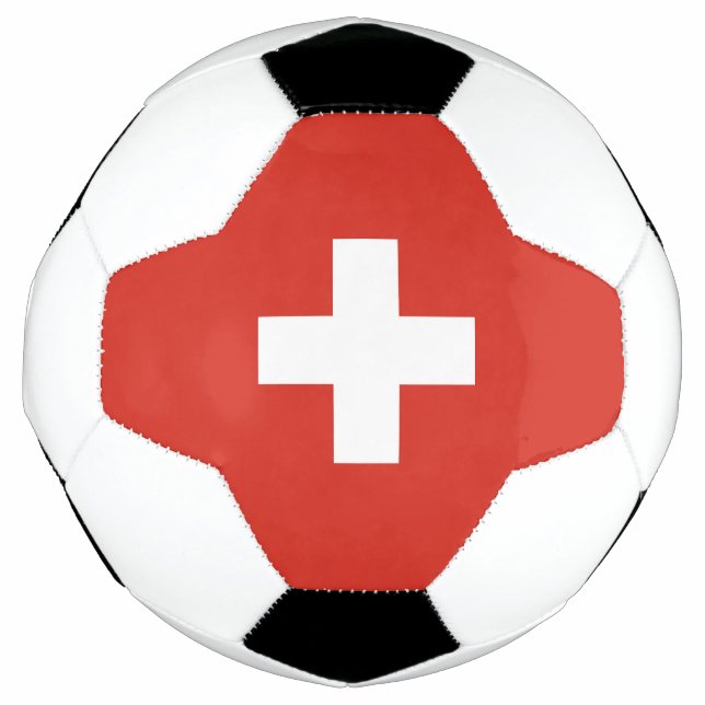 Switzerland flag soccer ball (Front)