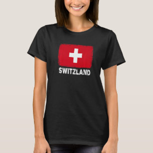Switzerland Flag  Support Swiss People Women Men T-Shirt