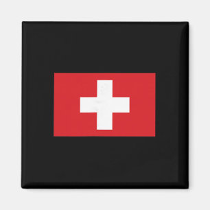 Switzerland Flag Swiss Apparel Hiking Skiing Men W Magnet