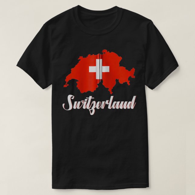 Switzerland Flag Swiss Men Women Kids Zip  T-Shirt (Design Front)