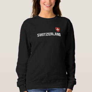 Switzerland Flag Swiss Pride International Country Sweatshirt