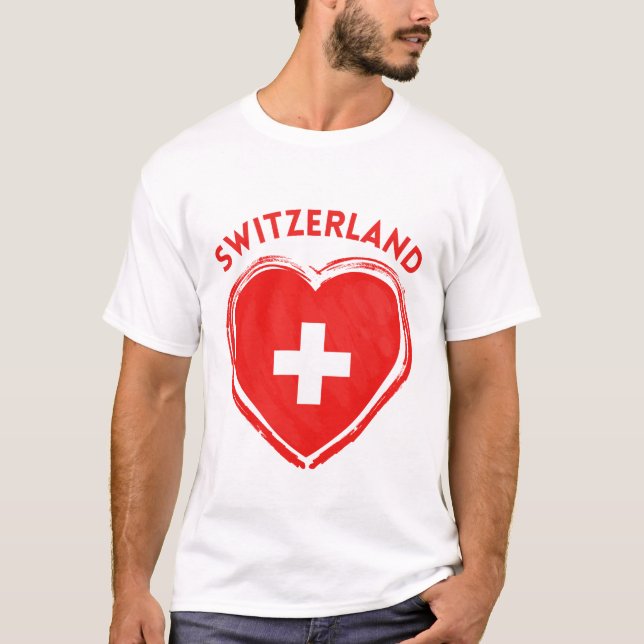 Switzerland flag T-Shirt (Front)
