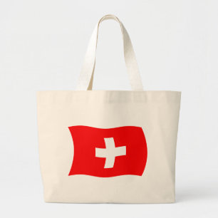 Switzerland Flag Tote Bag