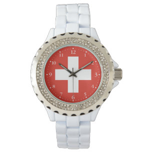 Switzerland Flag Watch