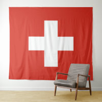 Switzerland flag - white cross
