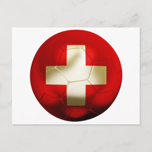 Switzerland Football Postcard