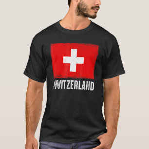 Switzerland Football Vintage Soccer Team Pride Swi T-Shirt