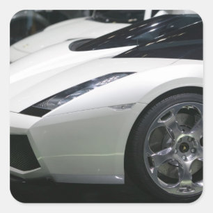 SWITZERLAND, GENEVA: 75th Annual Geneva Auto 11 Square Sticker