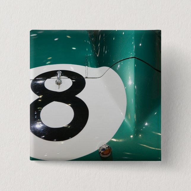 SWITZERLAND, GENEVA: 75th Annual Geneva Auto 15 Cm Square Badge (Front)