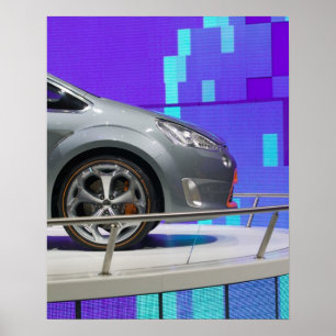 SWITZERLAND, GENEVA: 75th Annual Geneva Auto 5 Poster