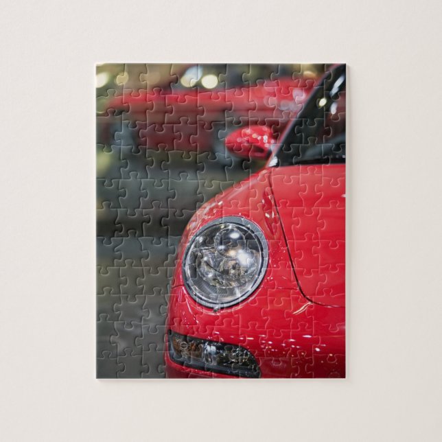 SWITZERLAND, GENEVA: 75th Annual Geneva Auto 8 Jigsaw Puzzle (Vertical)