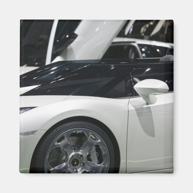 SWITZERLAND, GENEVA: 75th Annual Geneva Auto 9 Magnet (Front)