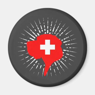Switzerland Great Dane Magnet