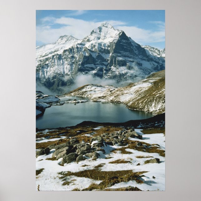 Switzerland, Grindelwald, Bernese Alps, View Poster (Front)