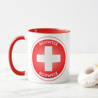 Switzerland Heritage Emblem Mug