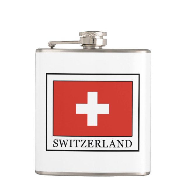 Switzerland Hip Flask (Front)