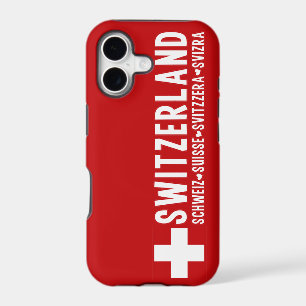 SWITZERLAND iPhone case