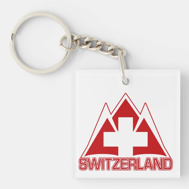 SWITZERLAND key chain (Front)